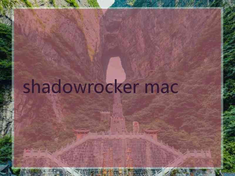 shadowrocker mac